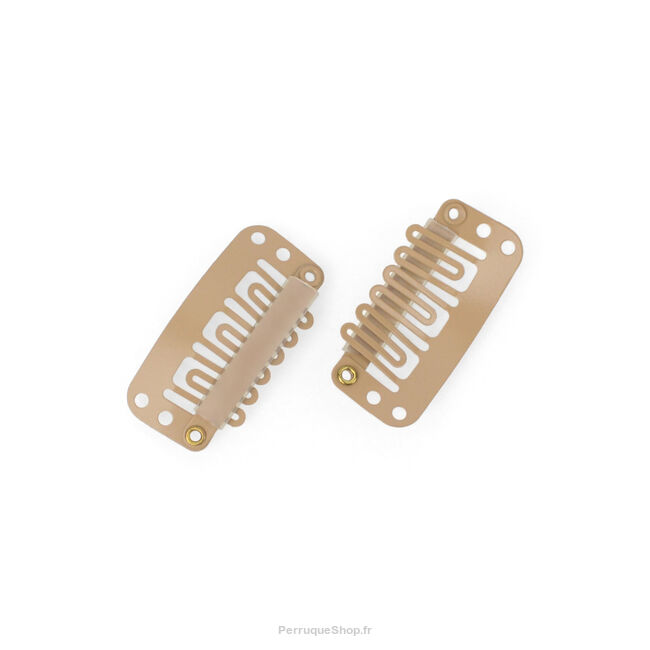 CLIP PERRUQUE MOYEN L beige