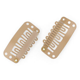 CLIP PERRUQUE MOYEN L # BEIGE