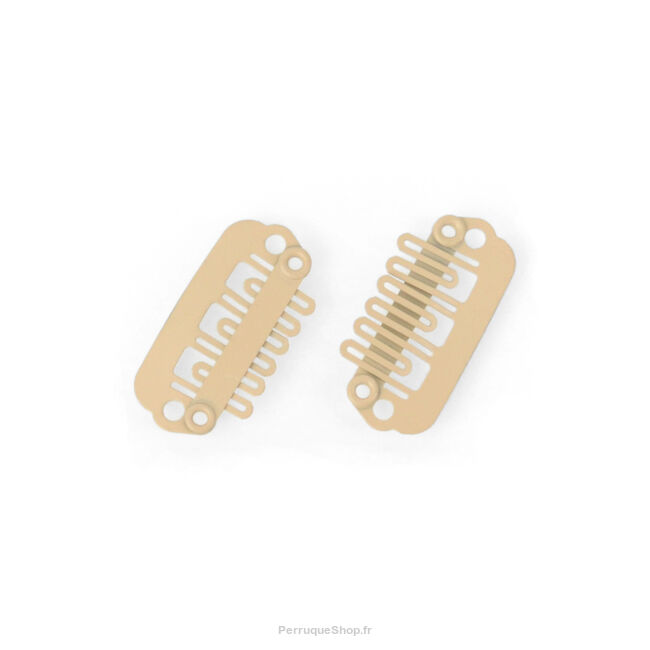 CLIP PERRUQUE PETITE M beige clair