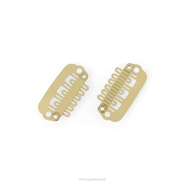 CLIP PERRUQUE PETITE M beige froid