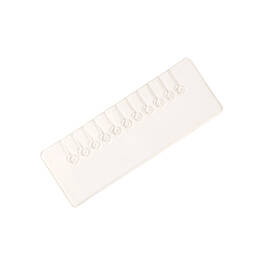 PLAQUE DE PROTECTION RECTANGULAIRE, COURTE # pour séparer les mèches