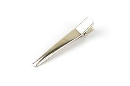 PINCE À CHEVEUX CROCODILE BARRETTE PETIT # en métal, clip à cheveux 45x7mm