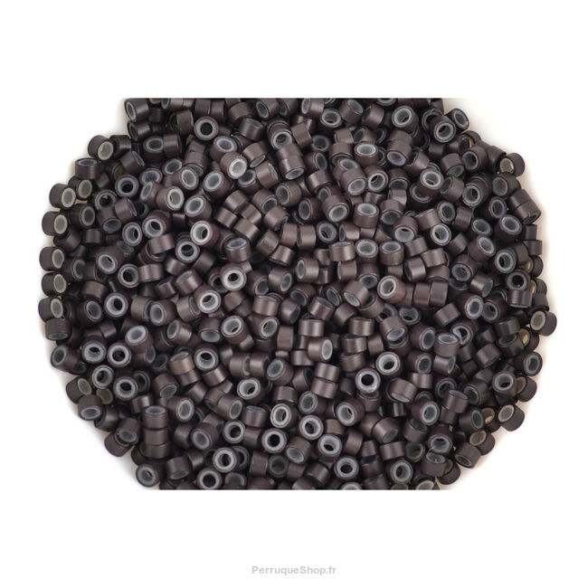 MICRO-ANNEAUX AVEC SILICONE 100 PIÈCES # 3