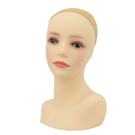 TÊTE MANNEQUIN AVEC VISAGE 35cm