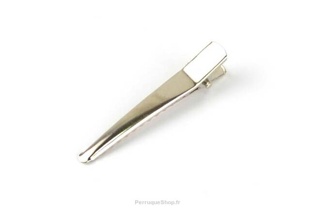 PINCE À CHEVEUX CROCODILE BARRETTE GRAND # en métal, clip à cheveux 60x8mm