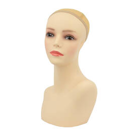 TÊTE MANNEQUIN AVEC VISAGE 39cm