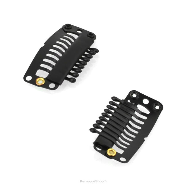CLIP PERRUQUE MOYEN 9F3 noir