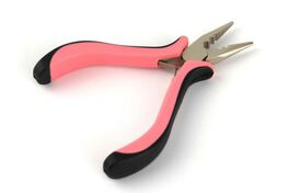 PINCE POUR EXTENSIONS DE CHEVEUX À BOUT DROIT